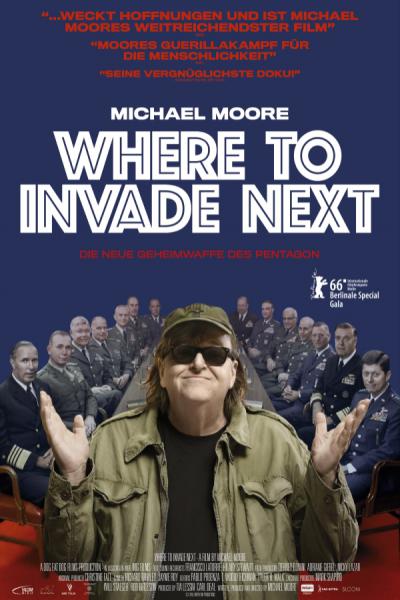 Plakat von Where to Invade Next